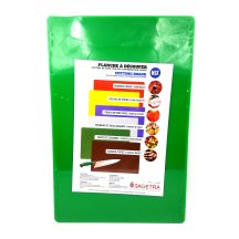 Sagetra Green cutting board 12x18