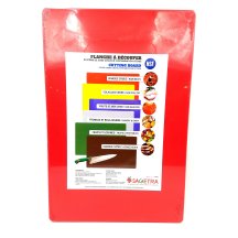 Sagetra Red cutting board 12x18