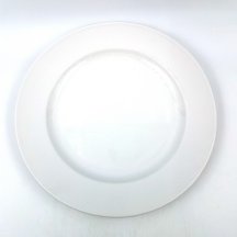 Assiette ronde blanche 10.5po image #7602