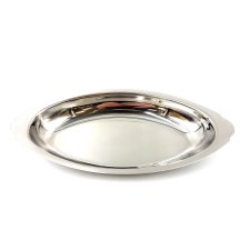 Plat à gratiner oval 12on en acier inoxydable image #7665
