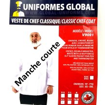 White chef jacket 36-52 image #7748