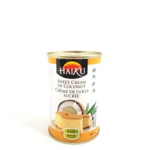 Haiku Lait de coco condensé sucré sans gluten