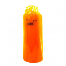 Alcas Italie 4.5oz biodegradable orange ice cream cups