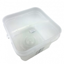 Seau carré 8.3L clair gradué image #9263