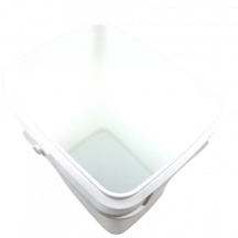 Contenant 8.12L rectangle blanc image #9267