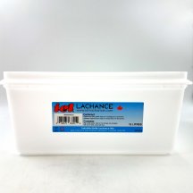 12L rectangular white container image #9295