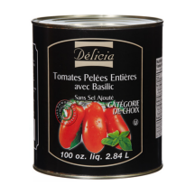 Delicia Tomates pelées entières