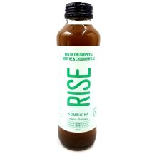 Oragnic mint and chlorophyll kombucha [btl+dep] image #9760