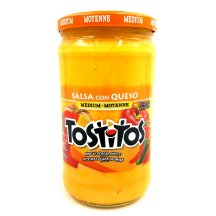 Tostitos Medium cheese salsa con queso