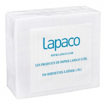 Lapaco 510-002 Dinner napkin 1ply 16X16inch LC399