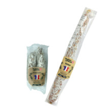 Dry sausage, straight or curved vine shoot