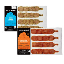 Brochettes de poulet sud ouest ou à la grec