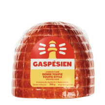 Toupie style smoked ham