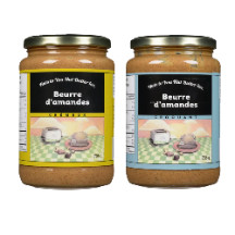 Creamy or crunchy almond butter