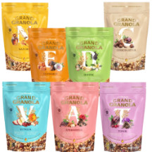 Organic granola cereal