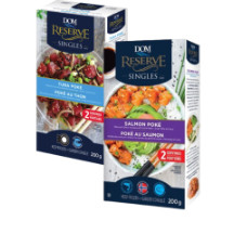 Frozen salmon or tuna Poke