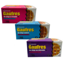 Gaufres de Liège nature surgelées