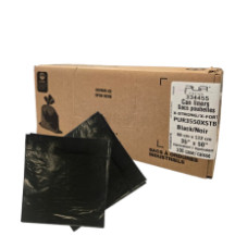 X-fort black garbage bag 35X50inch