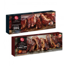 Côtes levées de dos BBQ ou érable fraiche