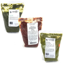 Pesto aux tomates séchées, classique ou du jardin