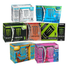 Energy drinks - assorted flavors [can+dep]