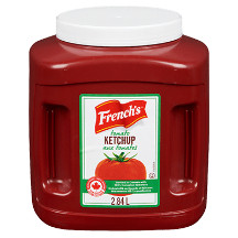 Tomato ketchup [plastic]