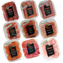 Sliced charcuteries - various selection