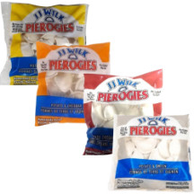 Frozen potato pierogies - assorted flavors
