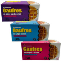 Gaufres de Liège surgelées