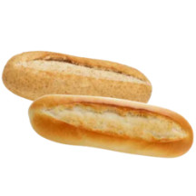 Frozen submarine breads 8 in - white or whole wheat